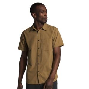 The North Face Men's Baytrail Pattern Short Sleeve Shirt Size LG Nwt